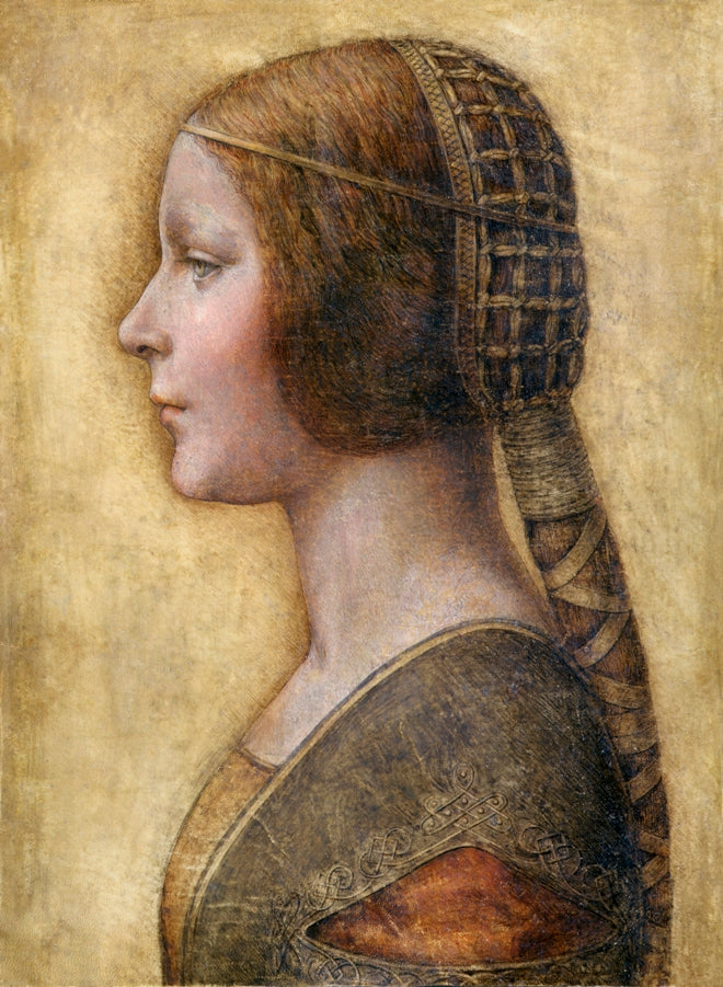 Leonardo da Vinci - Fiatal menyasszony portréja