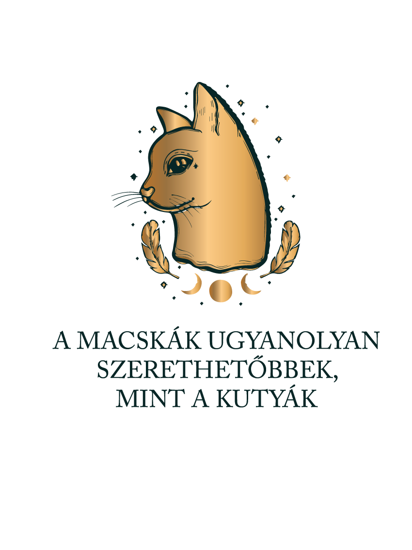 Macskák szerethetőbbek mint a kutyák -póló