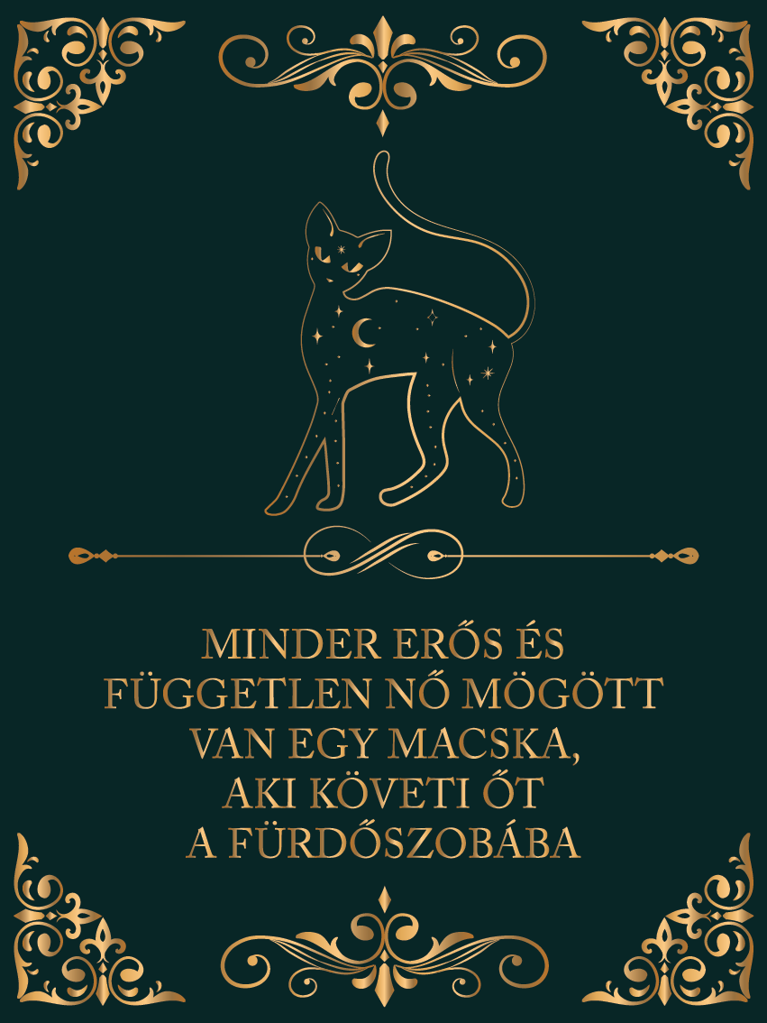 Minden nő mögött egy macska