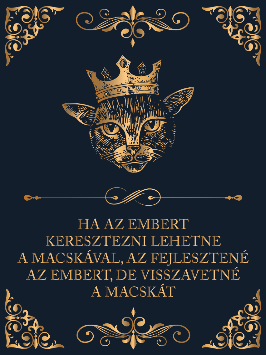 Ha az embert keresztezni lehetne a macskával