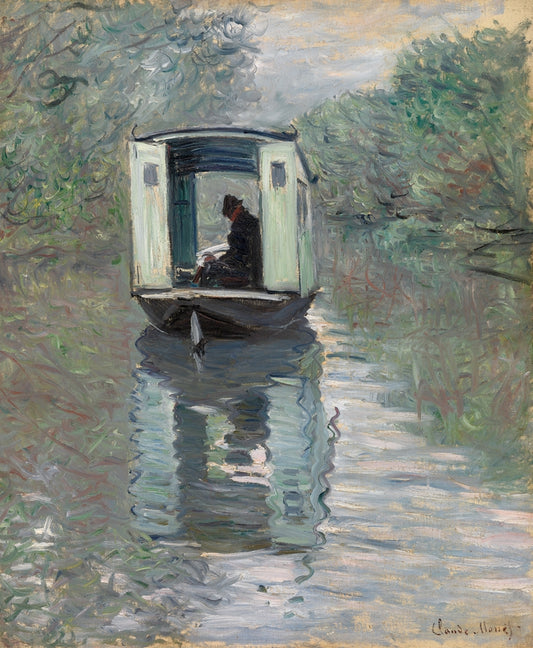 Claude Monet - Műteremcsónak
