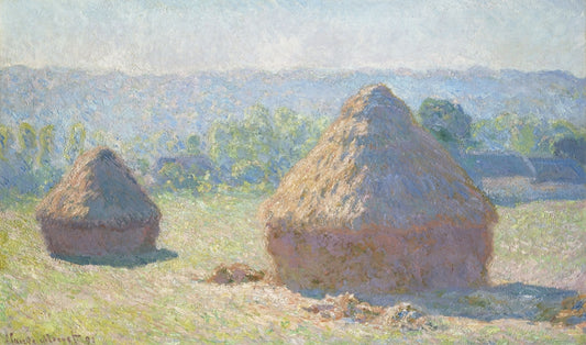 Claude Monet - Szénakazal nyár végén