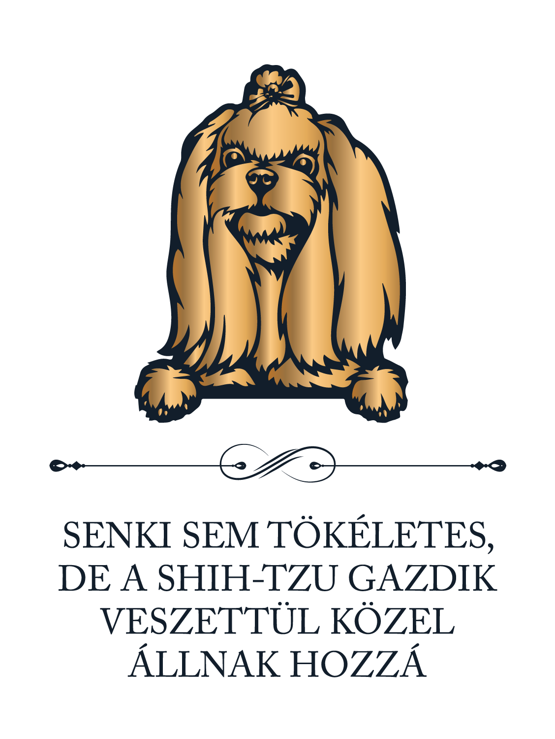 Tökéletes Shih-tzu gazdik - kutyás póló