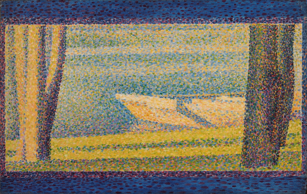Georges Seurat - Csónakok és fák