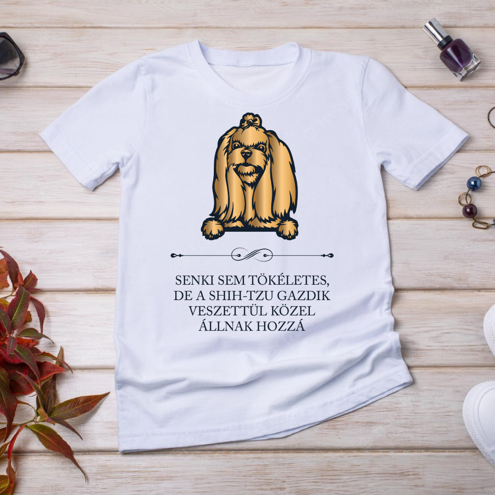 Tökéletes Shih-tzu gazdik - kutyás póló