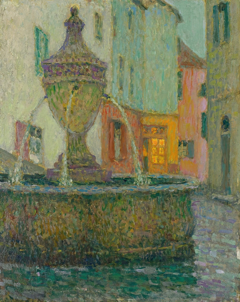 Henri Le Sidaner - Szökőkút