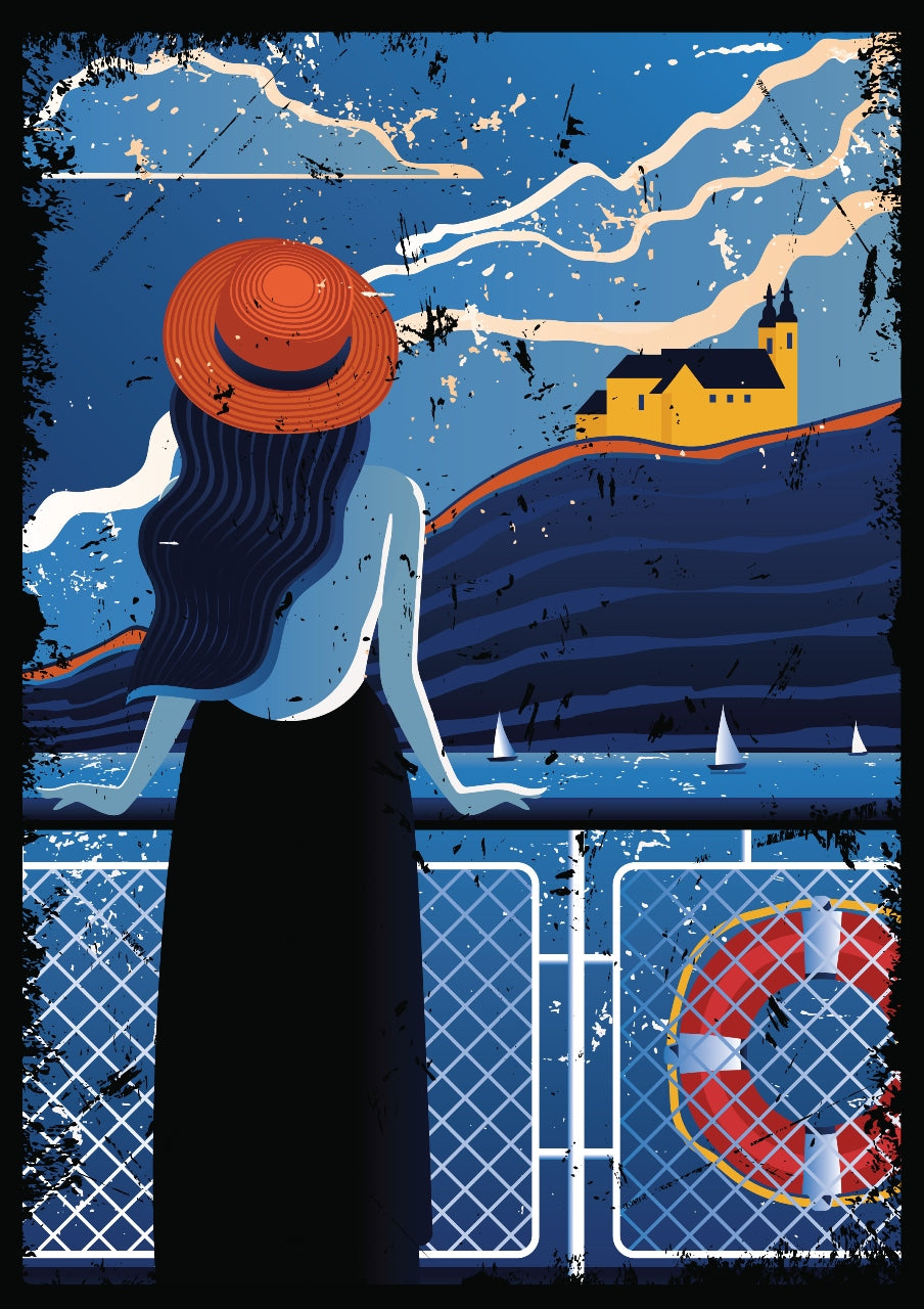 Kilátás a tihanyi révből