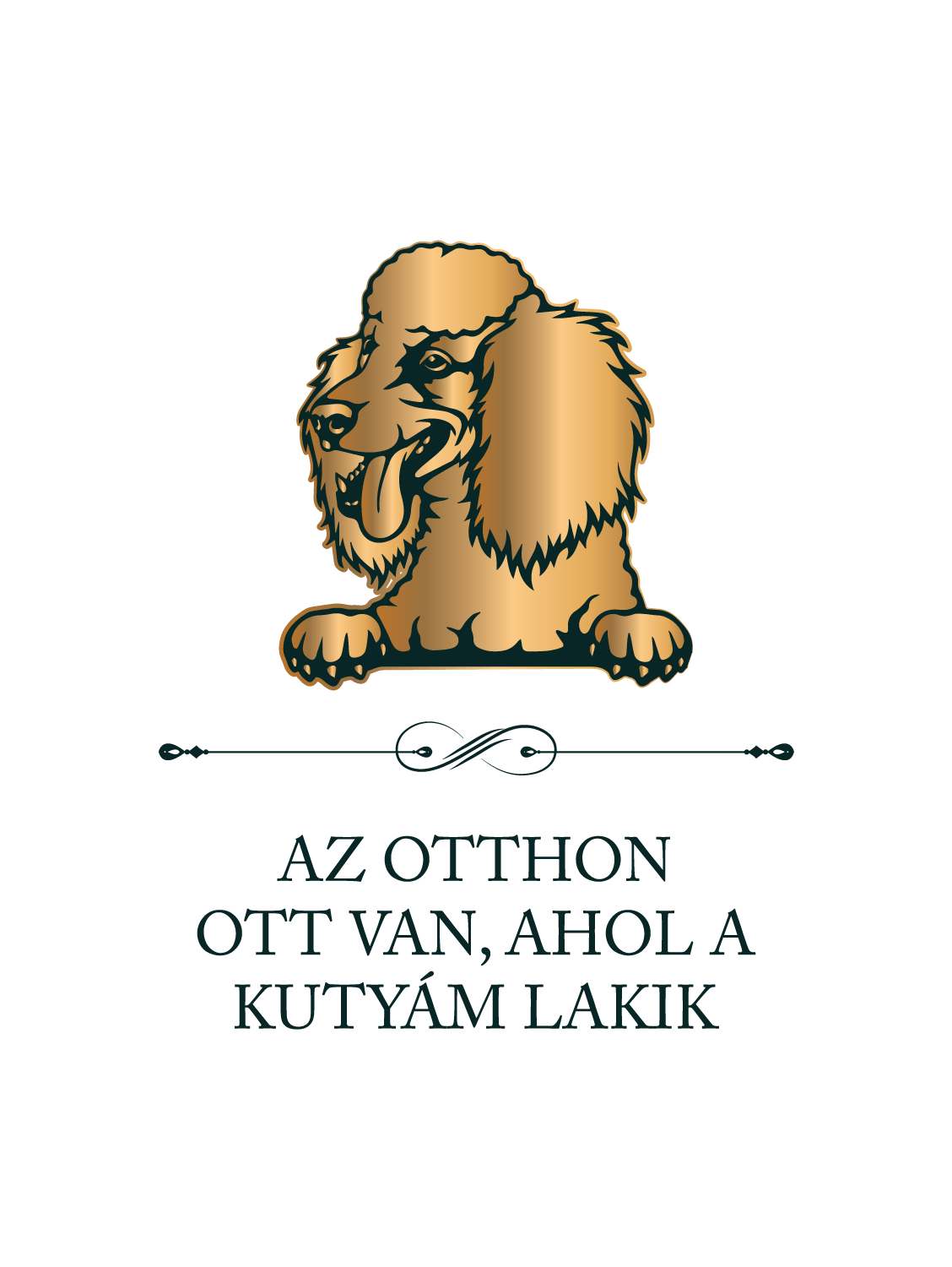 Uszkár - Az otthon ott van, ahol a kutyám lakik - póló