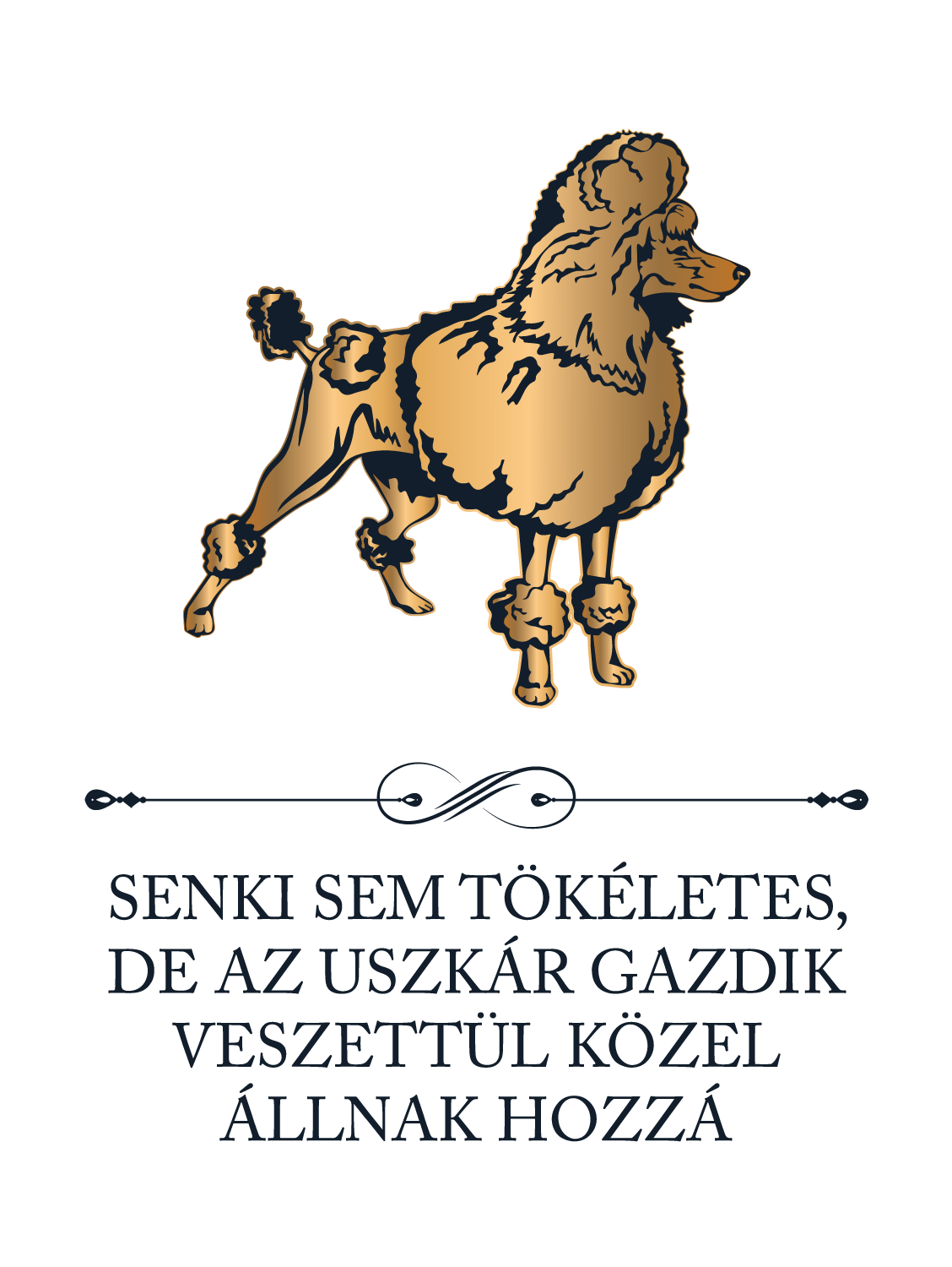 Tökéletes Uszkár gazdik - kutyás póló
