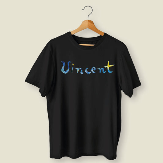 Vincent - Csillagos éj szignó - póló