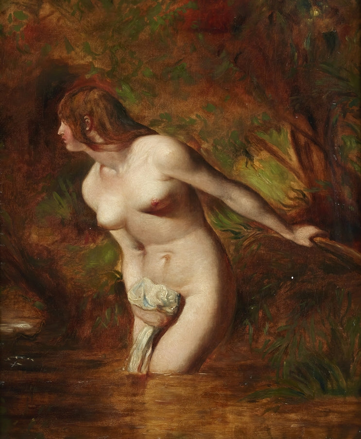 William Etty - A fürdőző