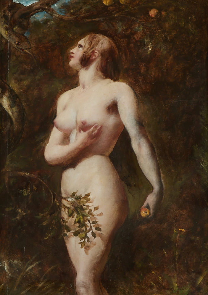 William Etty - Éva megkísértése az Édenben