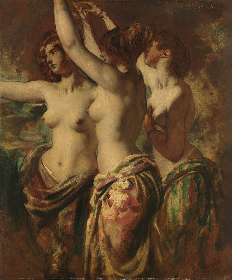 William Etty - Három grácia