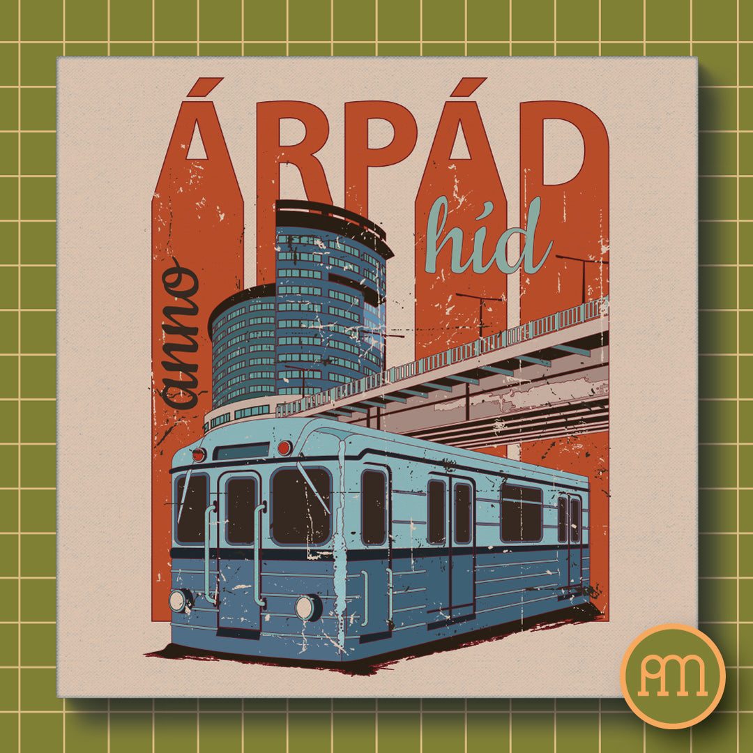 Árpád híd Anno - falikép