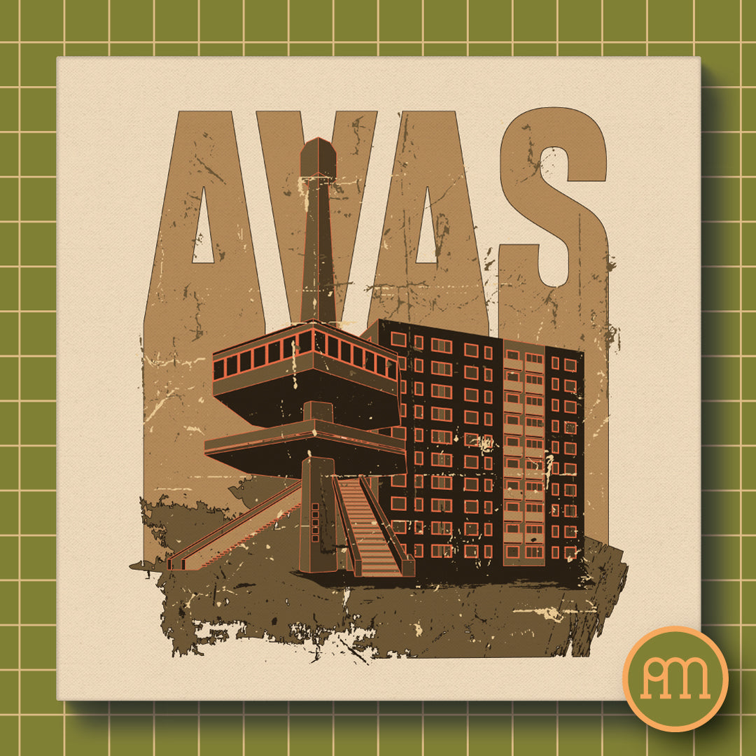 Avas vintage - falikép