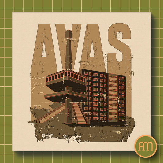Avas vintage - falikép