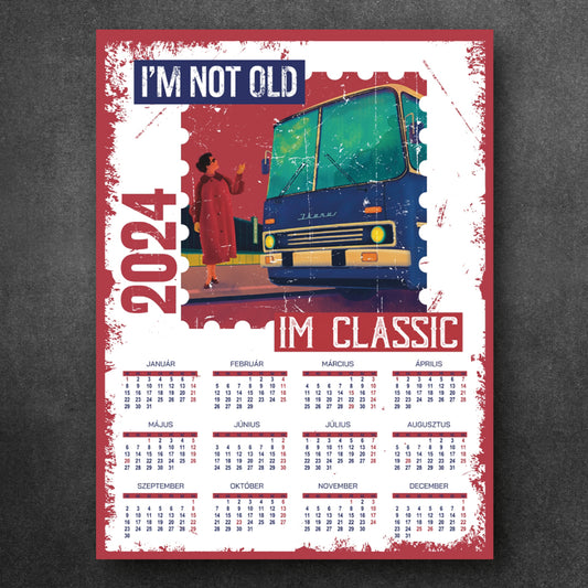 Classic Ikarus 2024 - falinaptár