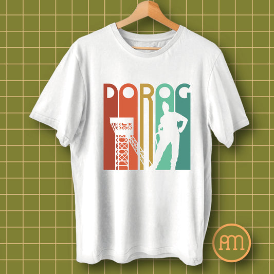 Dorog bányász retró - póló