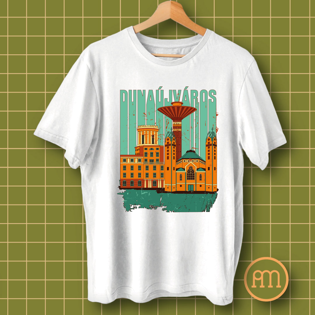 Dunaújváros vintage - póló