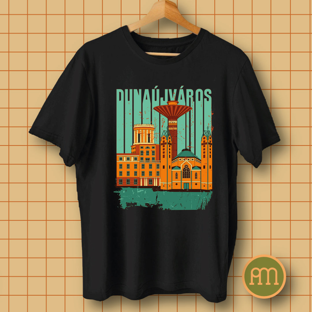 Dunaújváros vintage - póló