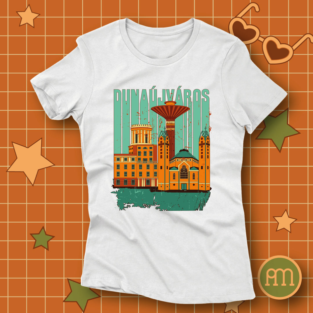 Dunaújváros vintage - póló