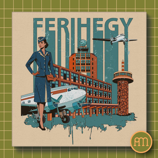 Ferihegy Retró - falikép