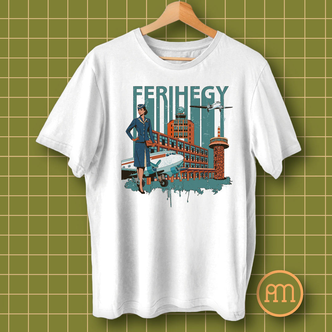 Ferihegy - retró póló