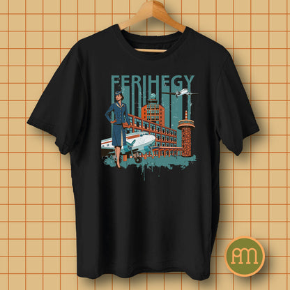 Ferihegy - retró póló