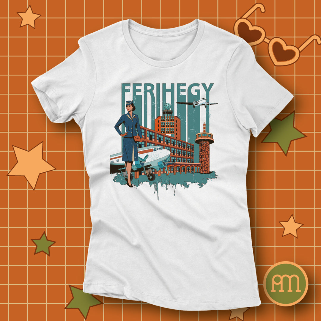 Ferihegy - retró póló