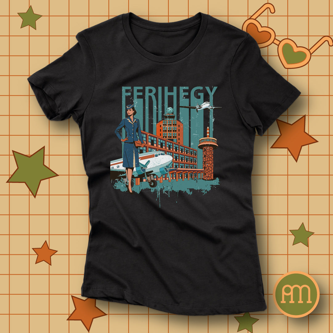 Ferihegy - retró póló