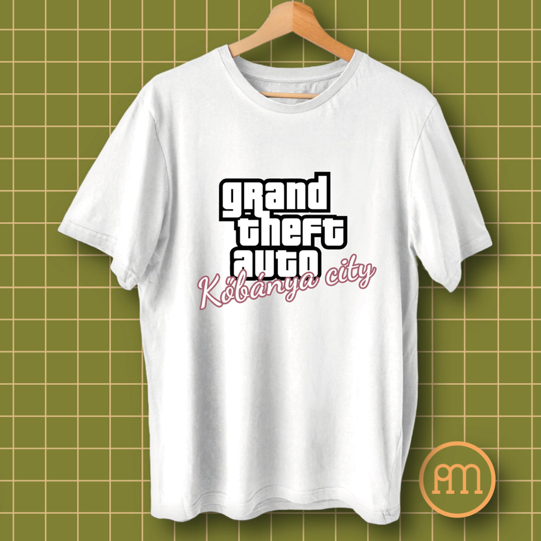 Grand Theft Auto Kőbánya city - póló