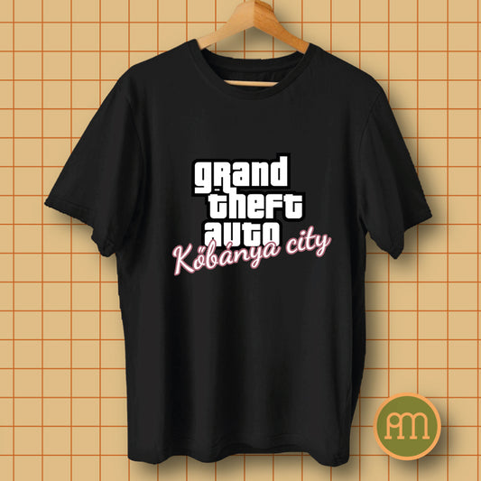 Grand Theft Auto Kőbánya city - póló