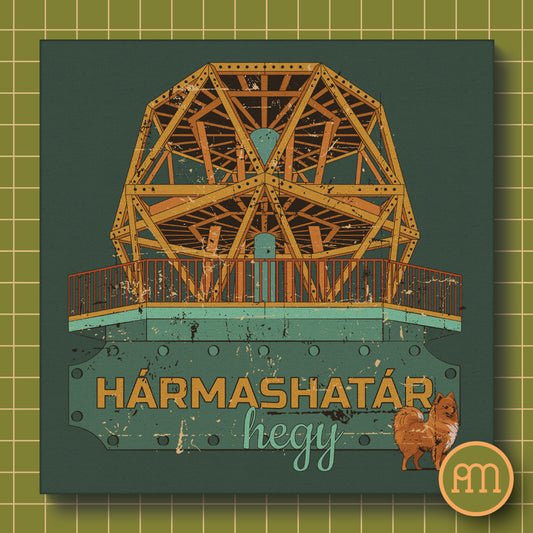Hármashatár-hegy - falikép