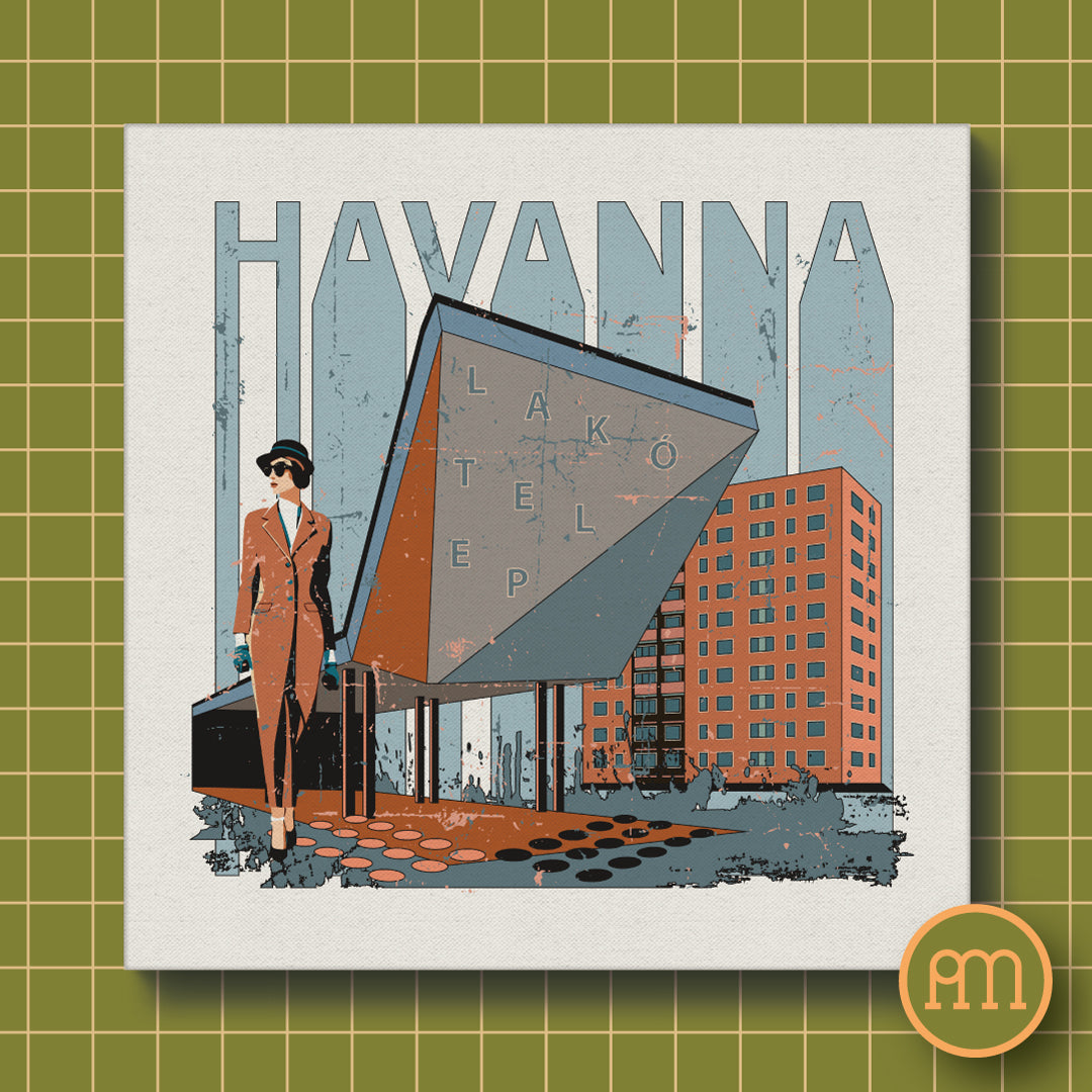 Havanna lakótelep - falikép