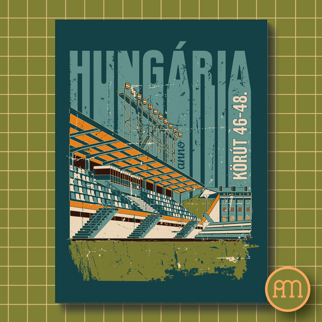 Hungária körúti stadion - falikép