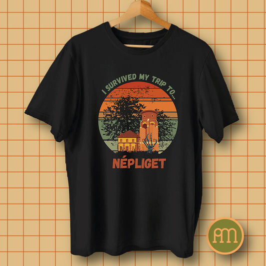 I survived my trip to Népliget - póló