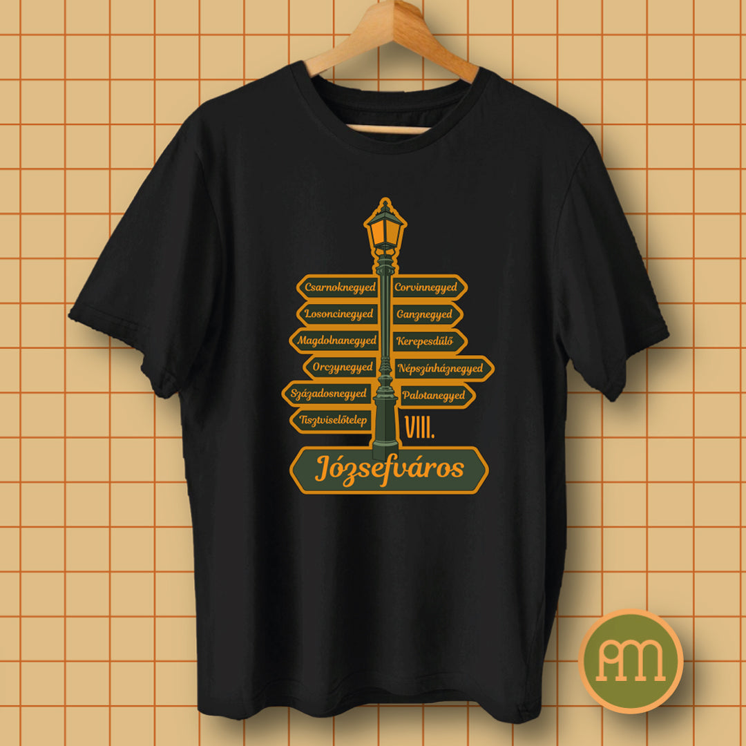 Józsefvárosrészek - póló