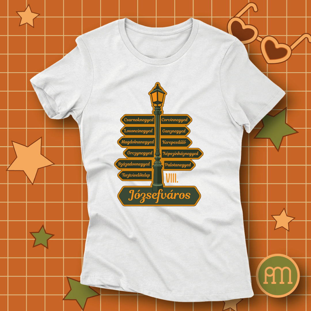Józsefvárosrészek - póló