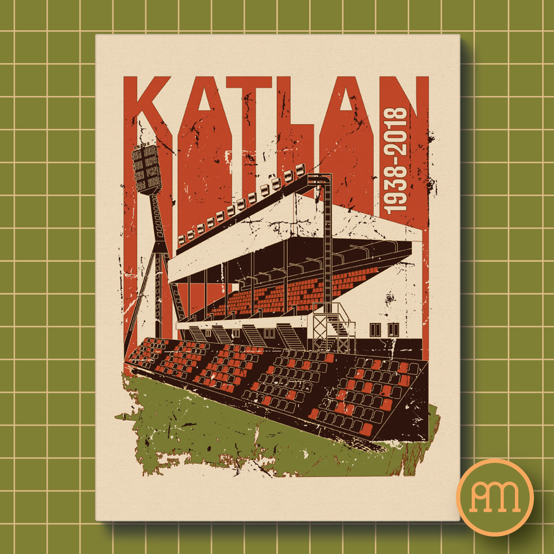 Katlan stadion - falikép