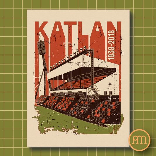 Katlan stadion - falikép