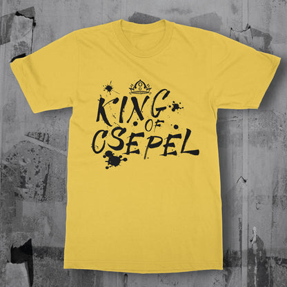 King of Csepel graffity - póló