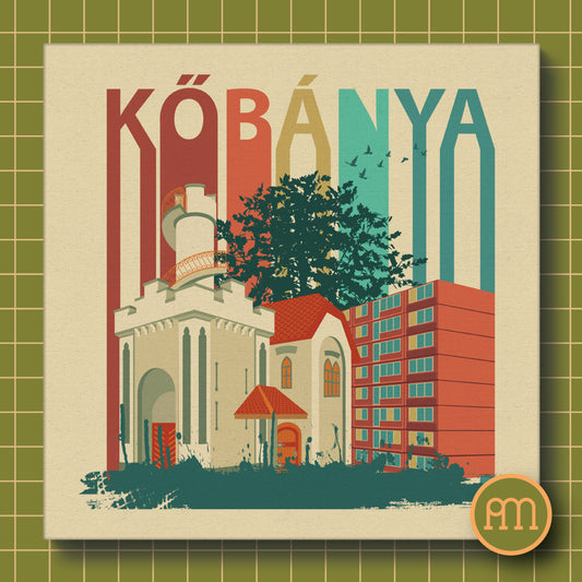 Kőbánya - vászonkép