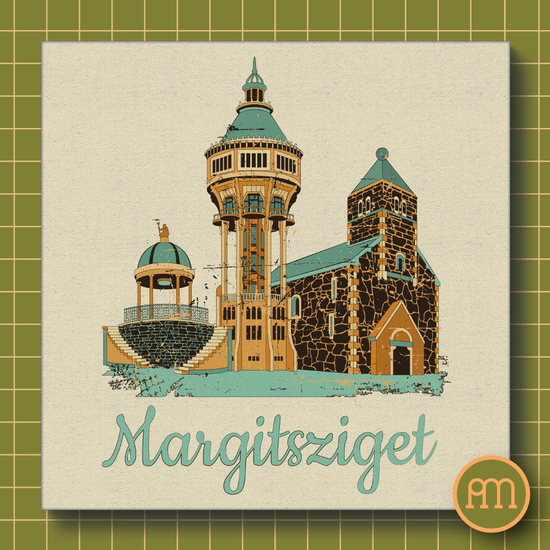 Margitsziget - falikép