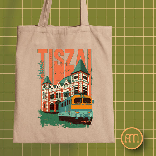Miskolc-Tiszai pályaudvar - vászontáska