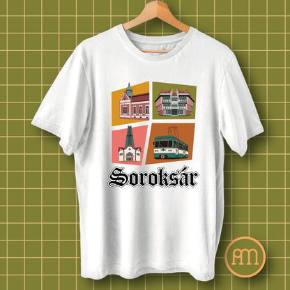 Soroksár montázs - póló