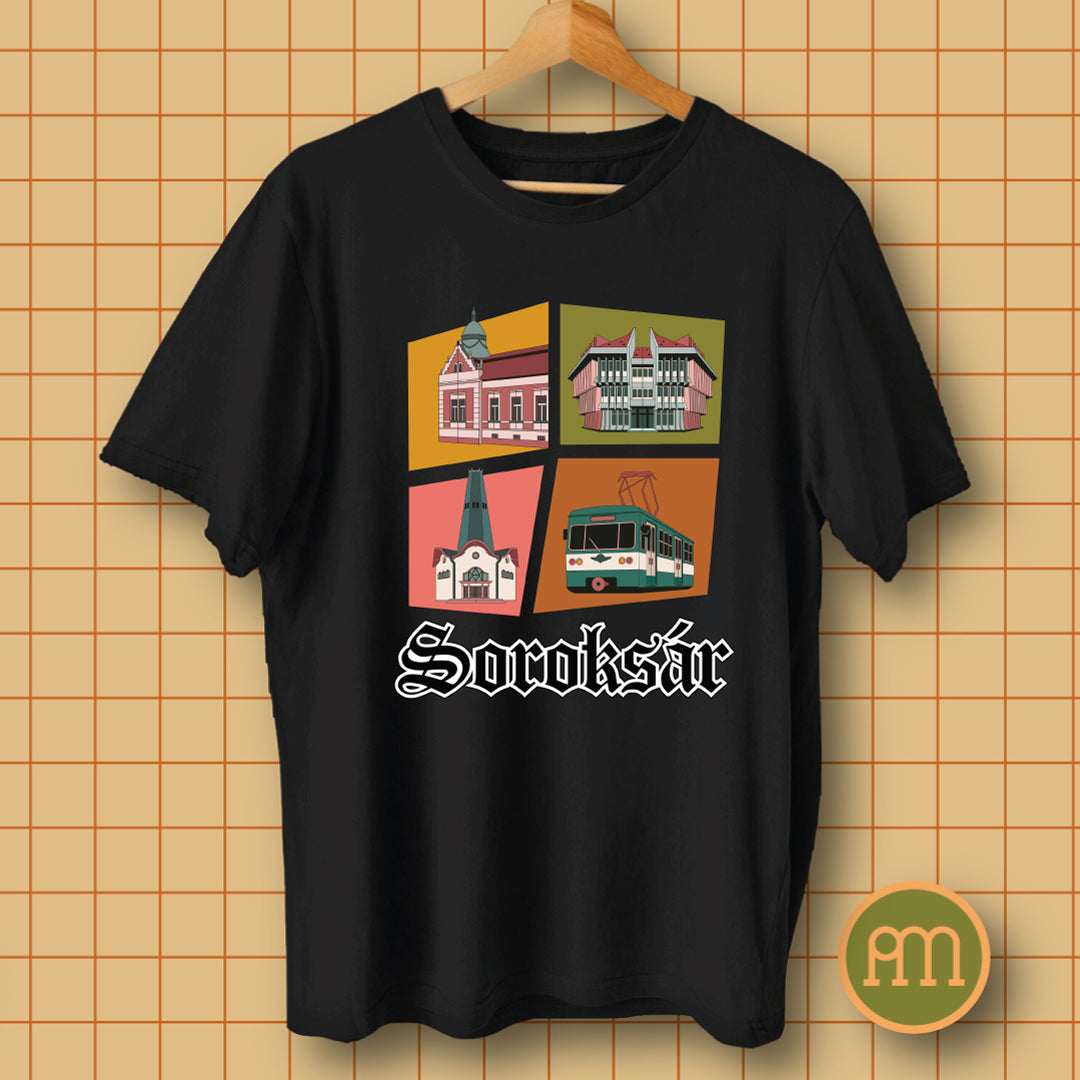 Soroksár montázs - póló