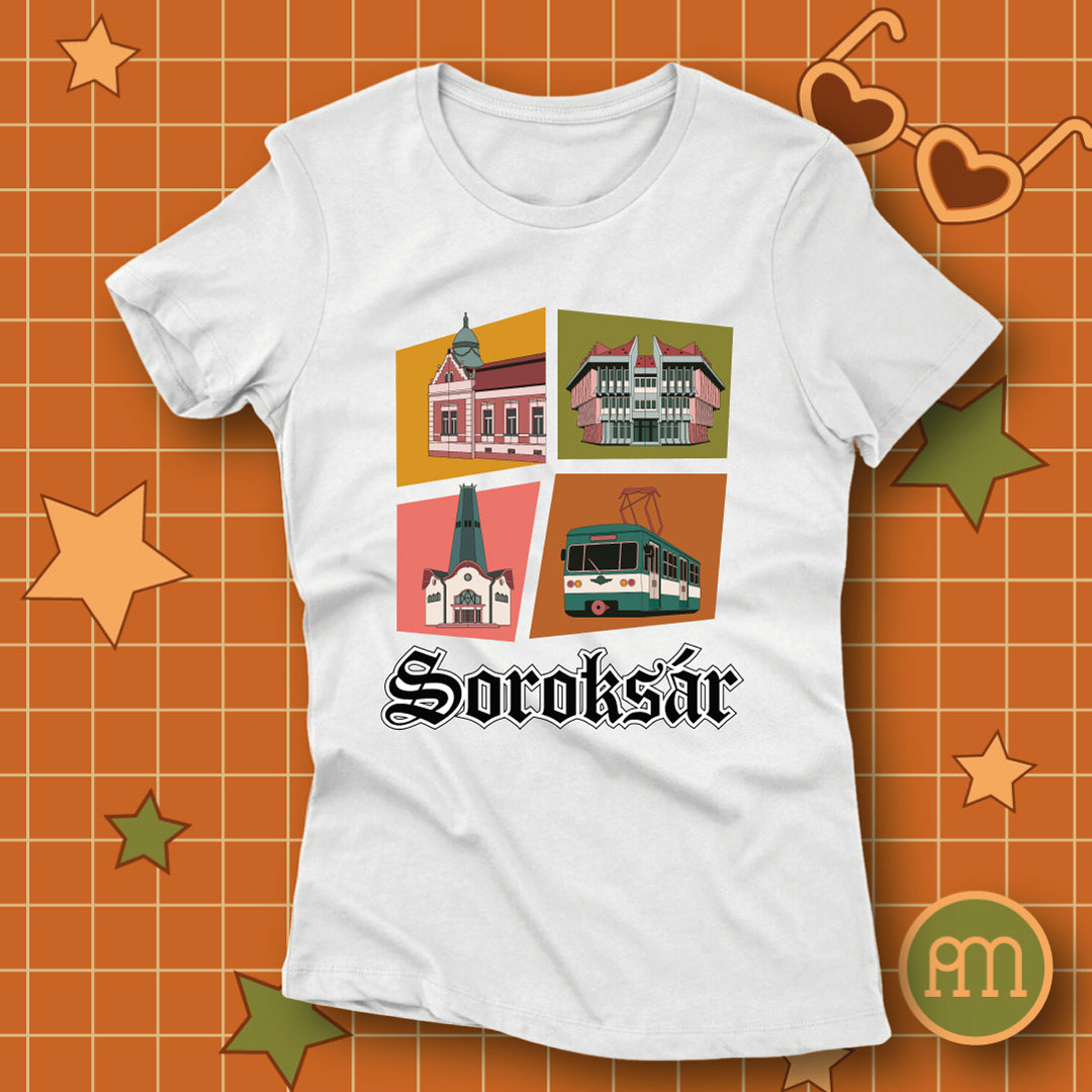 Soroksár montázs - póló