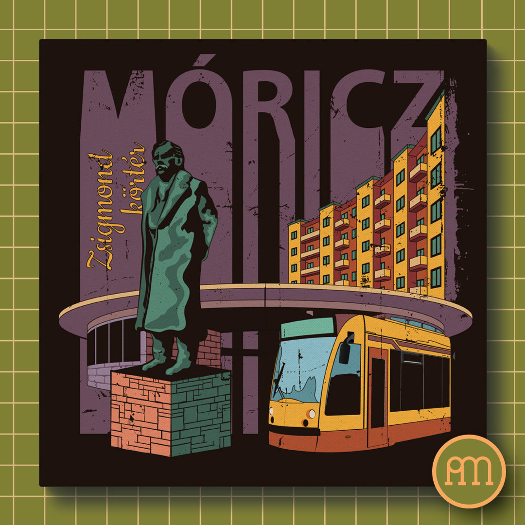 Móricz Zsigmond körtér - falikép