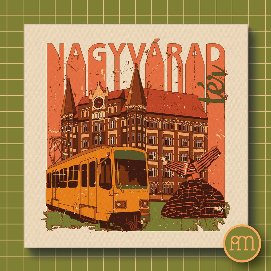 Nagyvárad tér - falikép