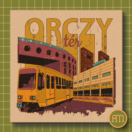 Orczy tér - falikép